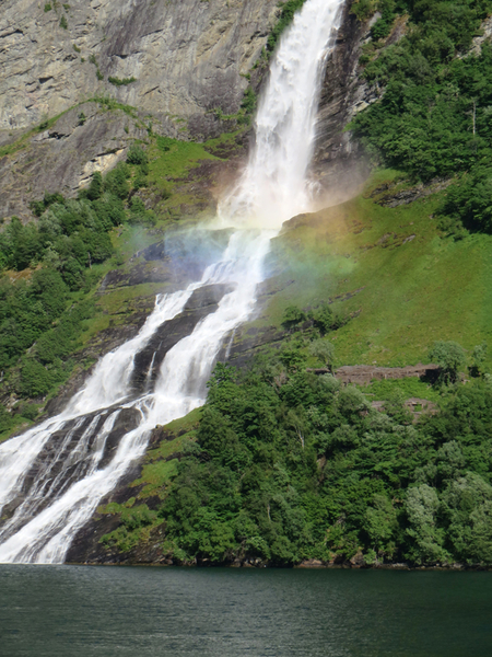Aan de andere kant: regenboog