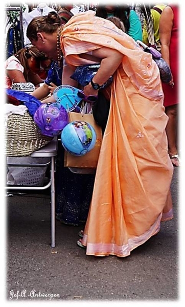 Antwerpen, Groenplaats, Ratha Yatra festival, Hare Krishna