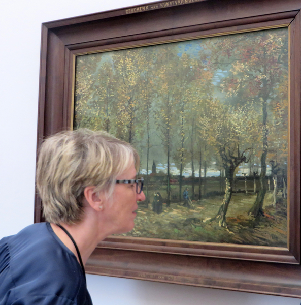 Van Gogh wordt bestudeerd