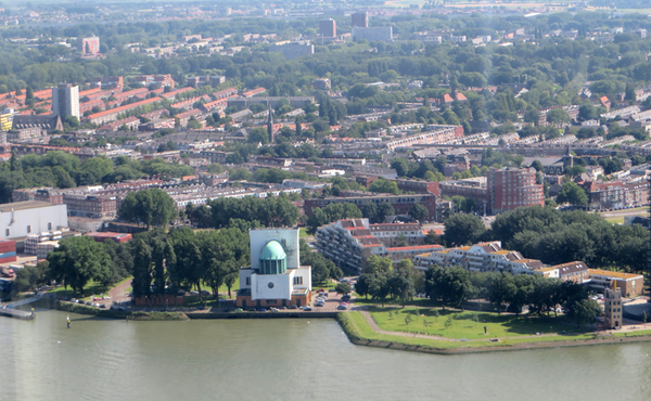 Uitzicht op de stad