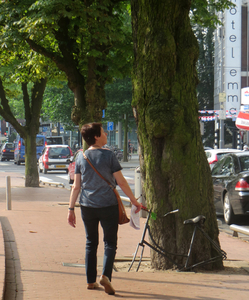 Rita zag de fiets niet maar wel ....