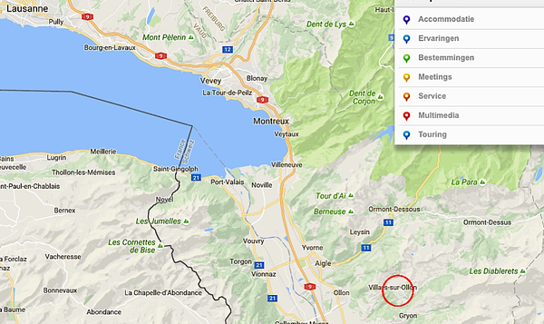 Waar ligt Villars-sur-Ollon ?