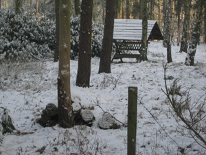 Vordenstein in de sneeuw.