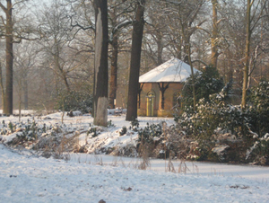 Vordenstein in de sneeuw.