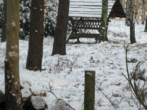 Vordenstein in de sneeuw.