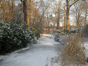 Vordenstein in de sneeuw.