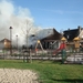 Rond 11.30 brak er brand uit in het gebouw