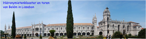 Het Hi�ronymietenklooster, staat in de wijk Bel�m in Lissabon