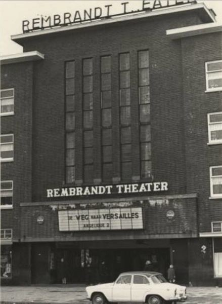 Rembrandt theater Lorentzplein 1966