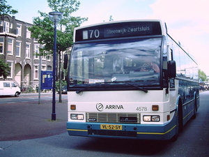 Arriva 4578 Zwolle station