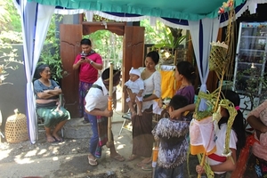 Ceremonie 3 maanden baby Ayu dag 2