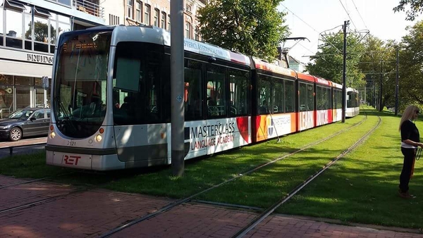 2121 met reclame voor MASTERCLASS