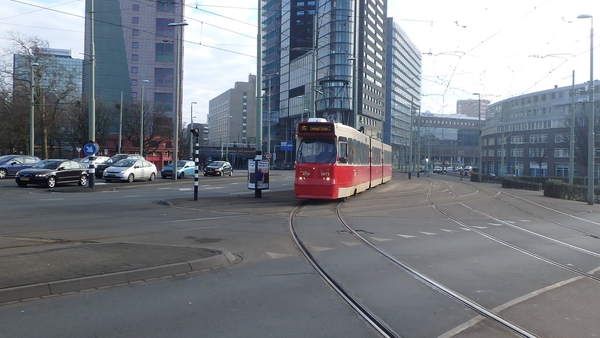 3073 - 19.02.2017  in Den Haag.Rijswijkseplein