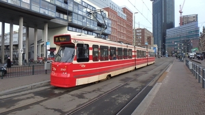 3147 - 24.12.2016  in Den Haag.Stationsplein H.S.