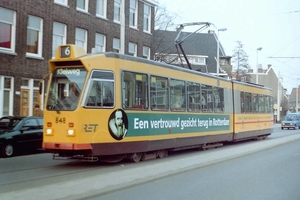 848  LIJN 3 en 13 weer door de v OLDEBARNEVELDSTRAAT (1996)