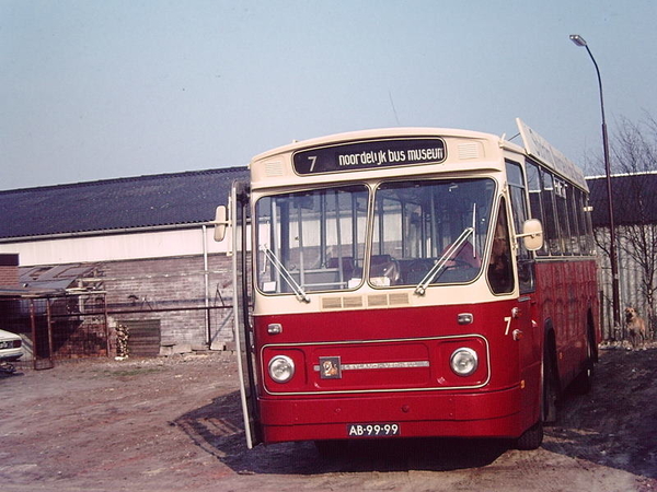 Nrd Bus Museum (ex GVBNG) 7 Groningen  garage