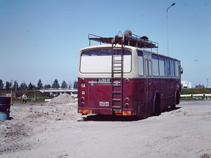 ex GVBG 14 Amsterdam station Sloterdijk