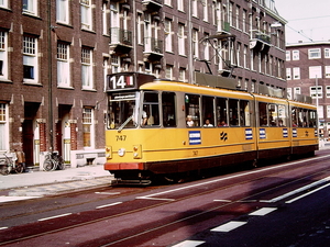 GVBA 747 Amsterdam Adm. de Ruijterweg