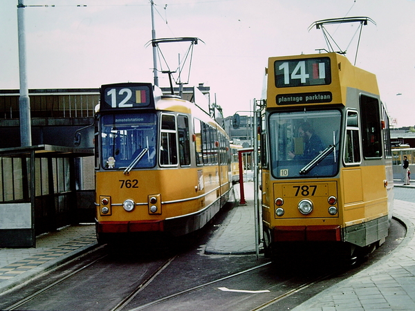 GVBA 762+787 Amsterdam station Sloterdijk