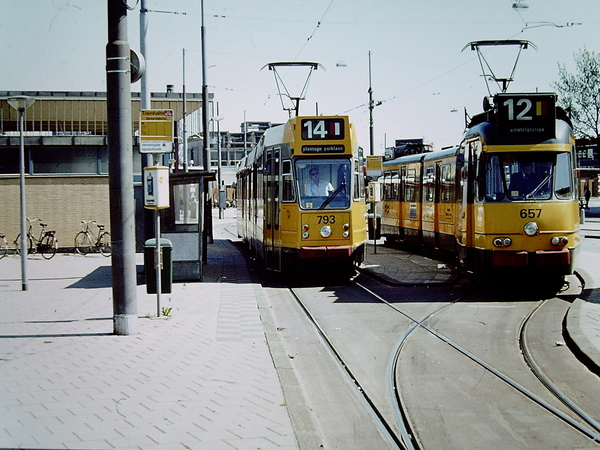 GVBA 793+657 Amsterdam station Sloterdijk