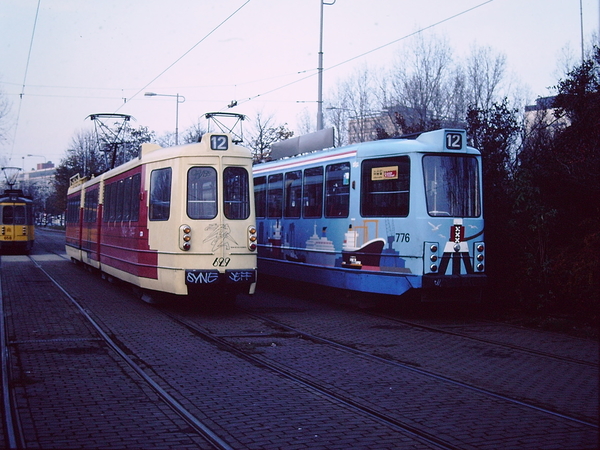 GVBA 629+776 Amsterdam Amstelstation