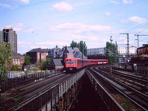 S-Bahn Berlin 485+088 Berlijn Lehter Bhf