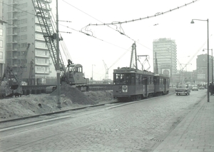 495, lijn 2, Coolsingel, 15-2-1964 (foto W.J. van Mourik)