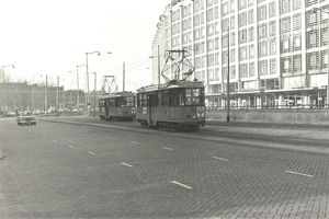 525, lijn 2, Weena, 23-12-1964 (foto W.J. van Mourik)