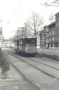542, lijn 11, Bergselaan, 22-4-1967 (foto W.J. van Mourik)