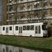 3095 in de eindlus van tramlijn 12 in Moerwijk. 04-03-95