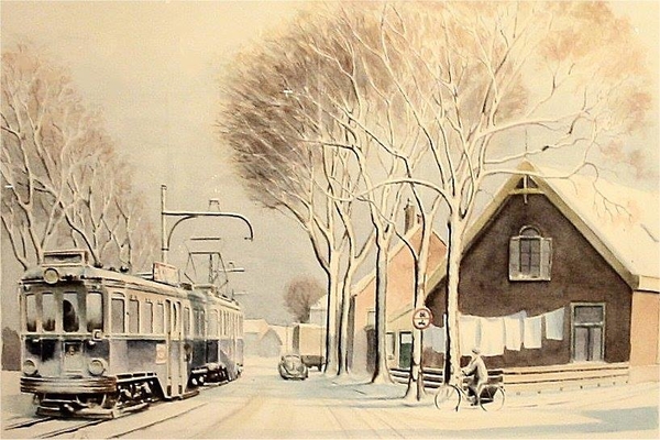 Wat een winters plaatje