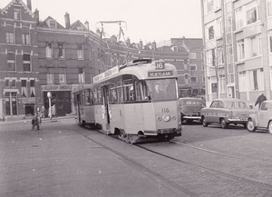 116, lijn 16, Weteringstraat, 22-12-1957