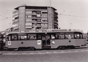 117, lijn 4, Koemarkt Schiedam, 10-7-1955
