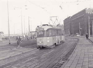 118, voetbaltram, Coolsingel, 4-10-1959 (foto J. Niehorster)