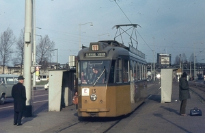 13, uitruk lijn 11, Pompenburg, 13-3-1973 R. van der Meer