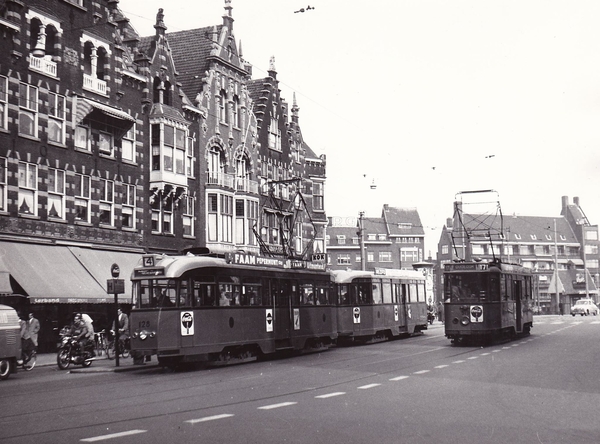128, lijn 4, Schiedamseweg, 9-4-1960