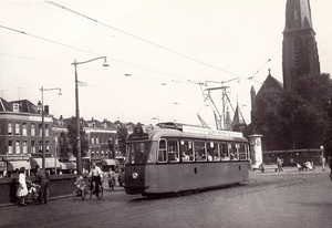 13, lijn 9, Koninginnebrug, 10-8-1958