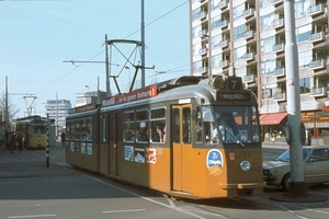 233, lijn 7, Goudsesingel, 24-2-1982 (foto H. Wolf)