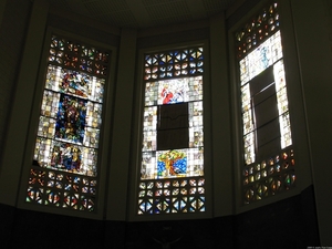 Painted glass windows