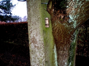 met een kaske (cache)