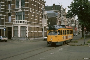 PCC 1174 in de laatste maand van de inzet bij de HTM. Helaas best