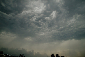 Flinke regenwolken