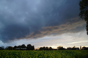 Dreigende wolken