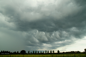 Dreigende wolken