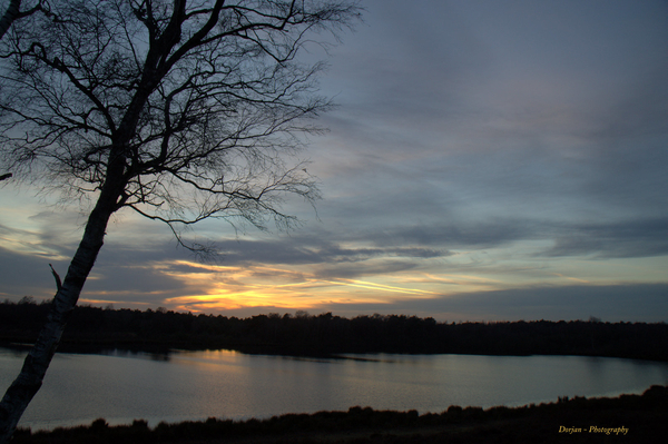 Zonsondergang Driessenven