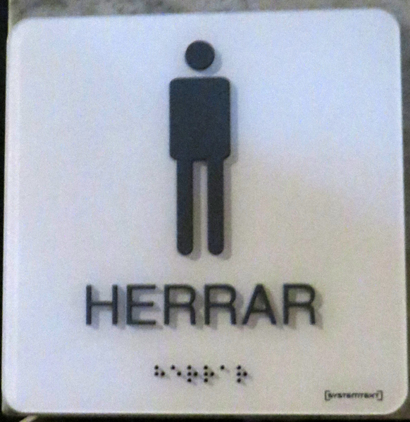 Stockholm -in braille