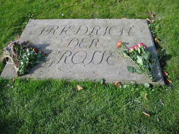 Graf van Frederik d Grote