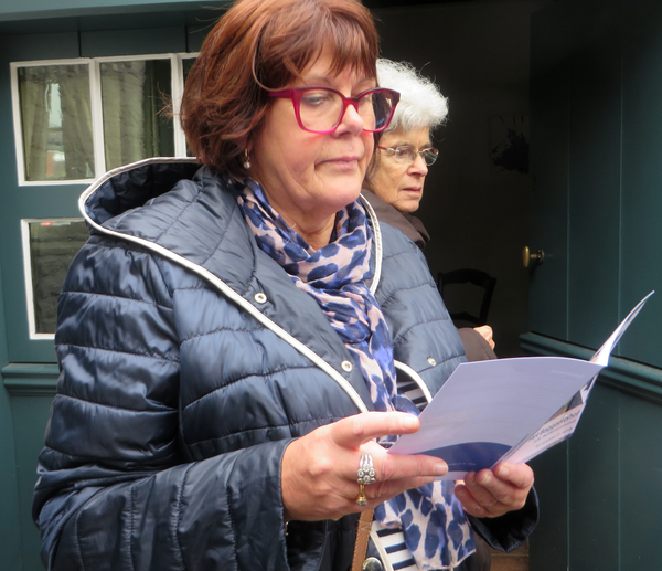 De folder werd gelezen