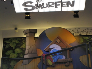 93) Op 10 april naar Comics station Antwerp - de Smurfen
