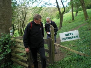 Einde wandeling